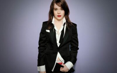Ellen Page streitet auf Demo